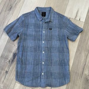 RVCA Boys button down shirt, size XL.